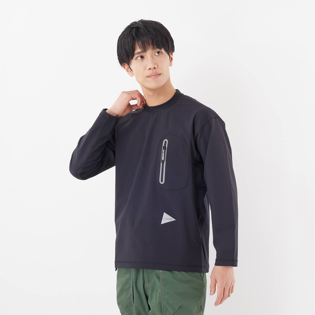 モデル 183cm 着用サイズ:M 着用カラー:ブラック