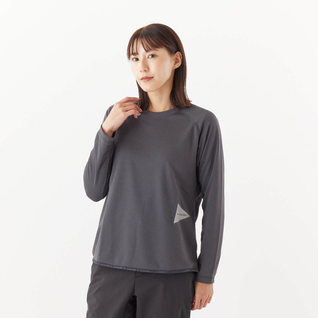 モデル 162cm 着用サイズ:S 着用カラー:チャコール