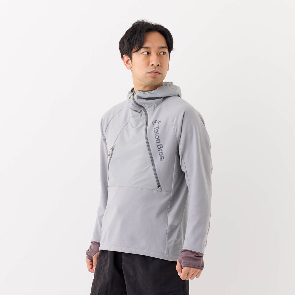 モデル 178cm 着用サイズ:M 着用カラー:グレー