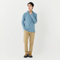 モデル 175cm 着用サイズ:M 着用カラー:アッシュブルー