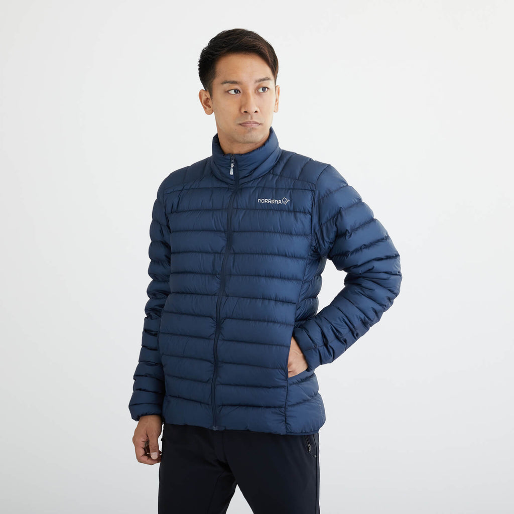 NORRONA(ノローナ)/ビティホーン スーパーライトダウン900ジャケット/ネイビー/MENS