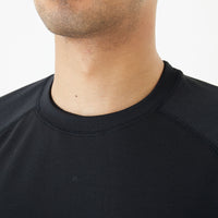 and wander(アンドワンダー)/パワードライジャージーラグランロングスリーブT/MENS