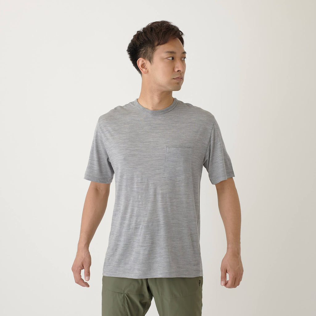 モデル 178cm 着用サイズ:M 着用カラー:ライトグレー