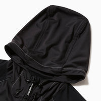 and wander(アンドワンダー)/トレックジャケット 2/ブラック/UNISEX