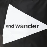 and wander(アンドワンダー)/ストレージバケツ35L/ブラック