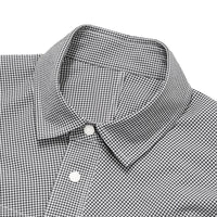 RIDGE MOUNTAIN GEAR(リッジマウンテンギア)/ビッグポケットロングスリーブシャツ/ホワイト×ブラック/MENS