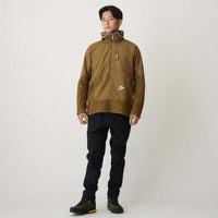 and wander(アンドワンダー)/アルファダイレクトフーディ/ダークベージュ/UNISEX