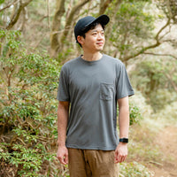 モデル 173cm　着用サイズ：M　着用カラー：グレー