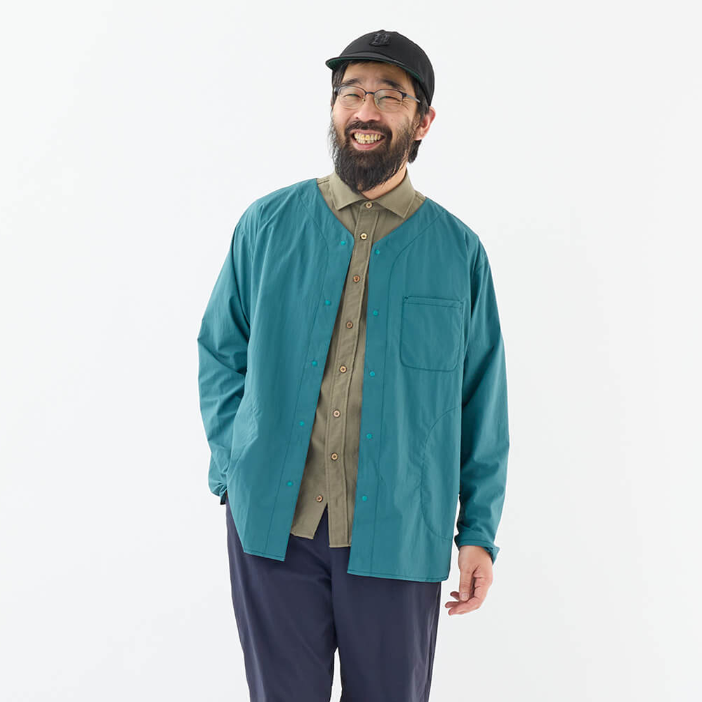 AXESQUIN（アクシーズクイン）/YAMAP別注 ヒュッテカーデ/UNISEX