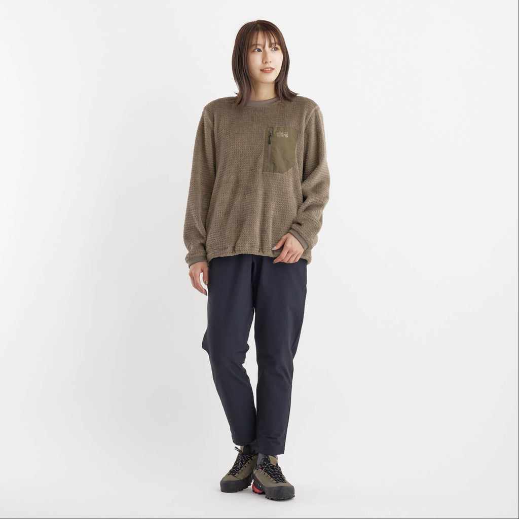 モデル 163cm　着用サイズ：XS　着用カラー：ブラック