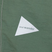 and wander（アンドワンダー）/ナイロンタフタハイカー２ウェイパンツ/MENS