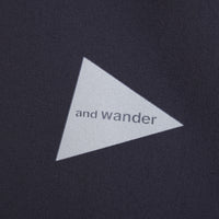 and wander（アンドワンダー）/ハイブリッドウォームポケットフーディー/MENS