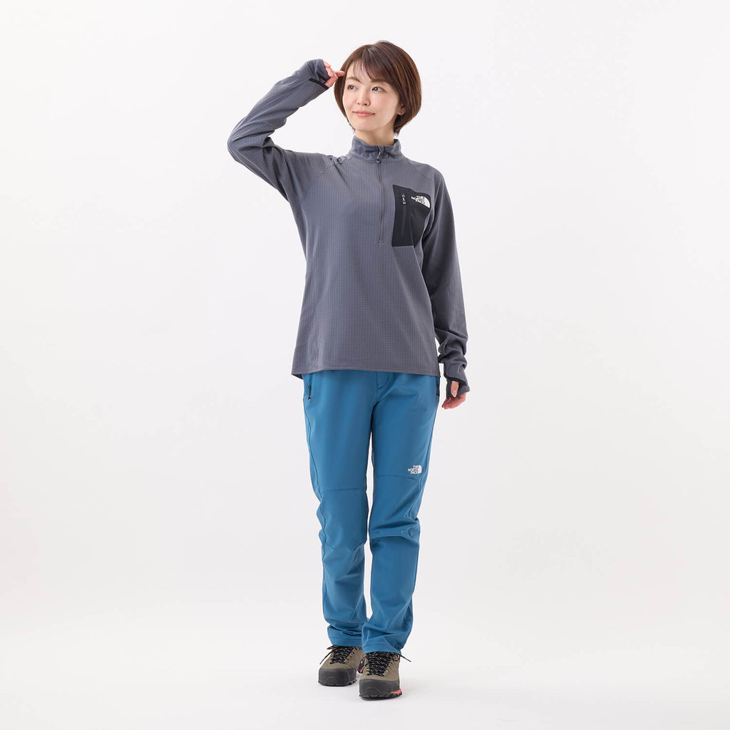 モデル 162cm　着用サイズ：WL　※販売商品とはカラーが異なります