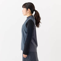 モデル 157cm　着用サイズ：S　着用カラー：ブルーグレー