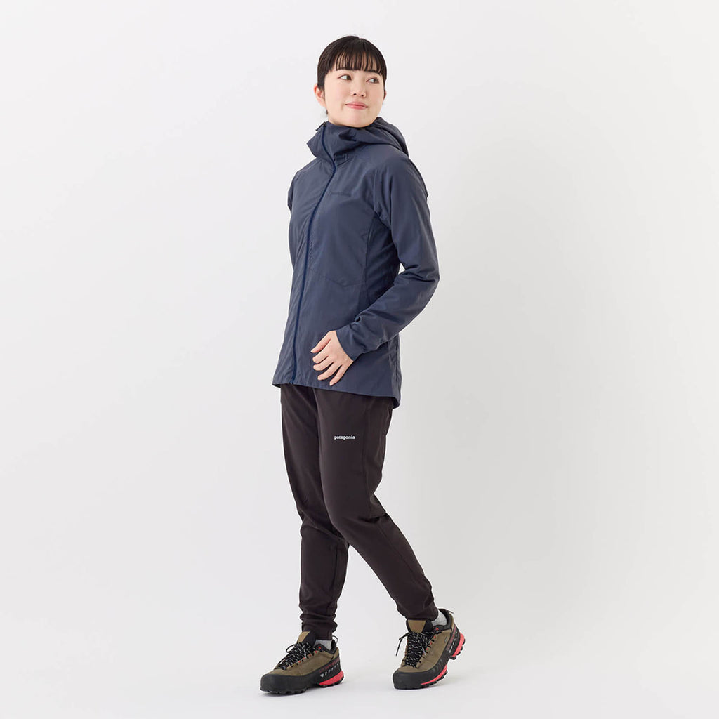 モデル 157cm　着用サイズ：S　着用カラー：ネイビー