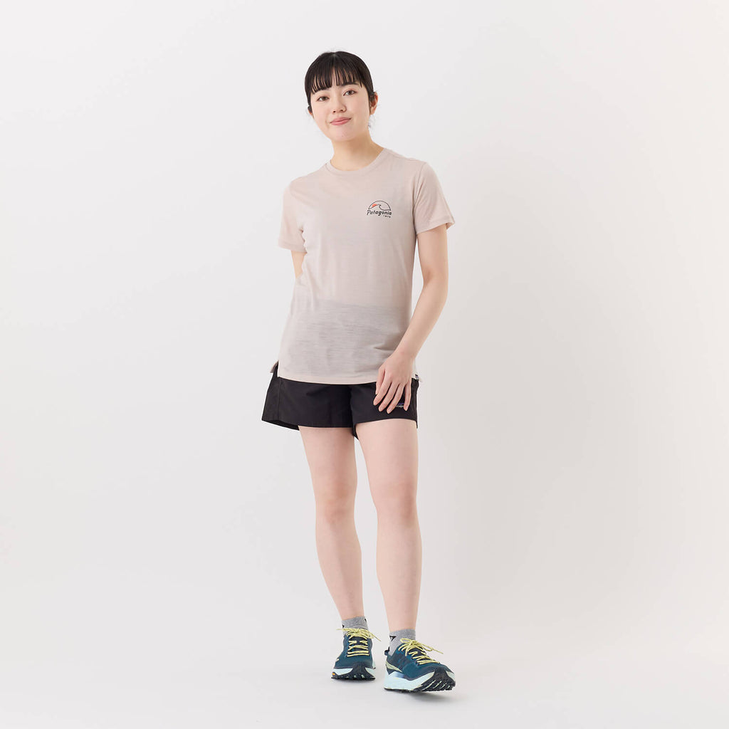 モデル 157cm　着用サイズ：S　着用カラー：ベージュ