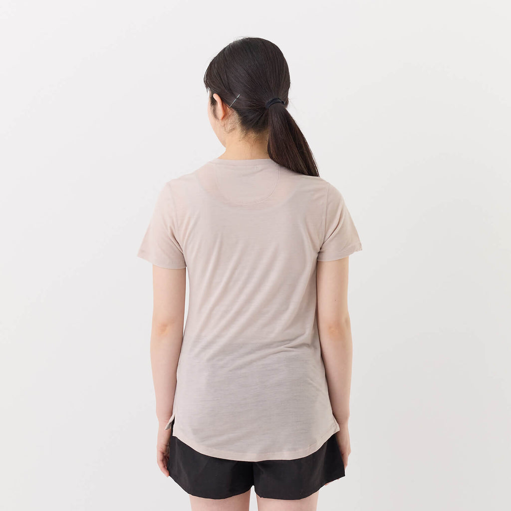 モデル 157cm　着用サイズ：S　着用カラー：ベージュ