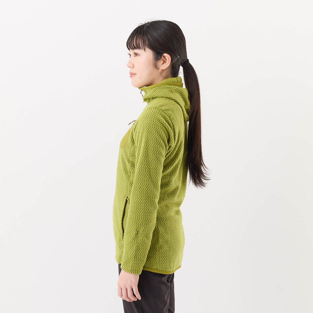 モデル 157cm　着用サイズ：S　着用カラー：オリーブ