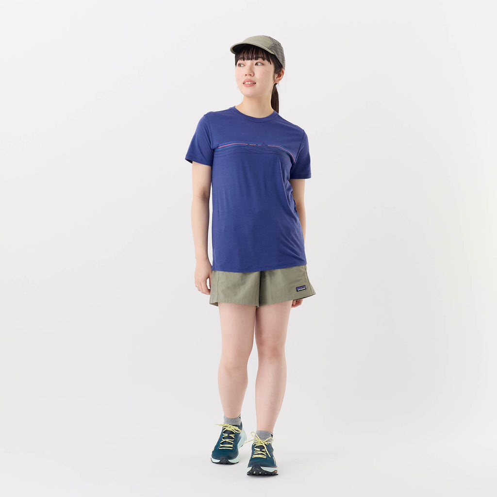 モデル 157cm　着用サイズ：S　着用カラー：カーキ