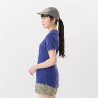 モデル 157cm　着用サイズ：S　着用カラー：パープル