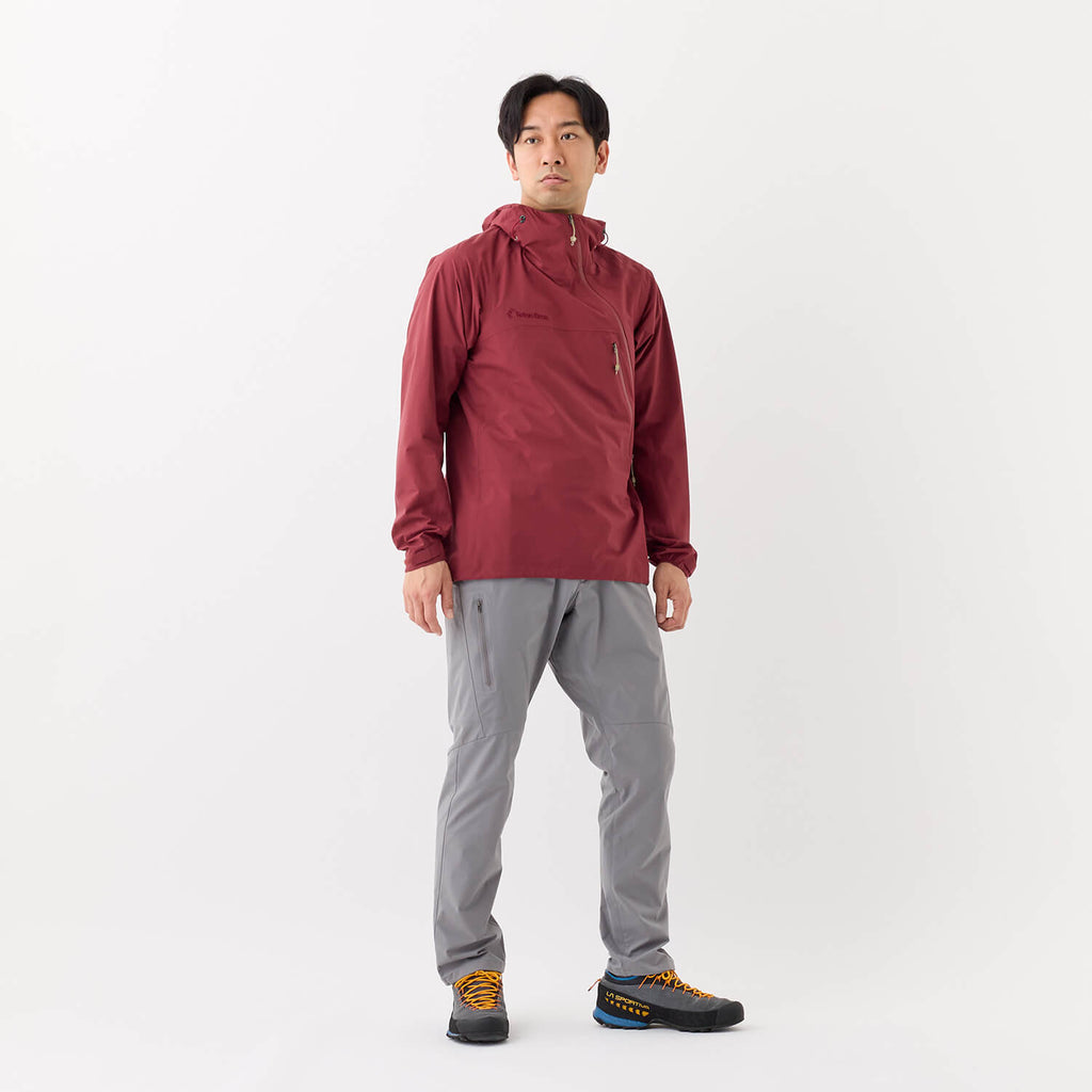 モデル 178cm　着用サイズ：M　着用カラー：グレー