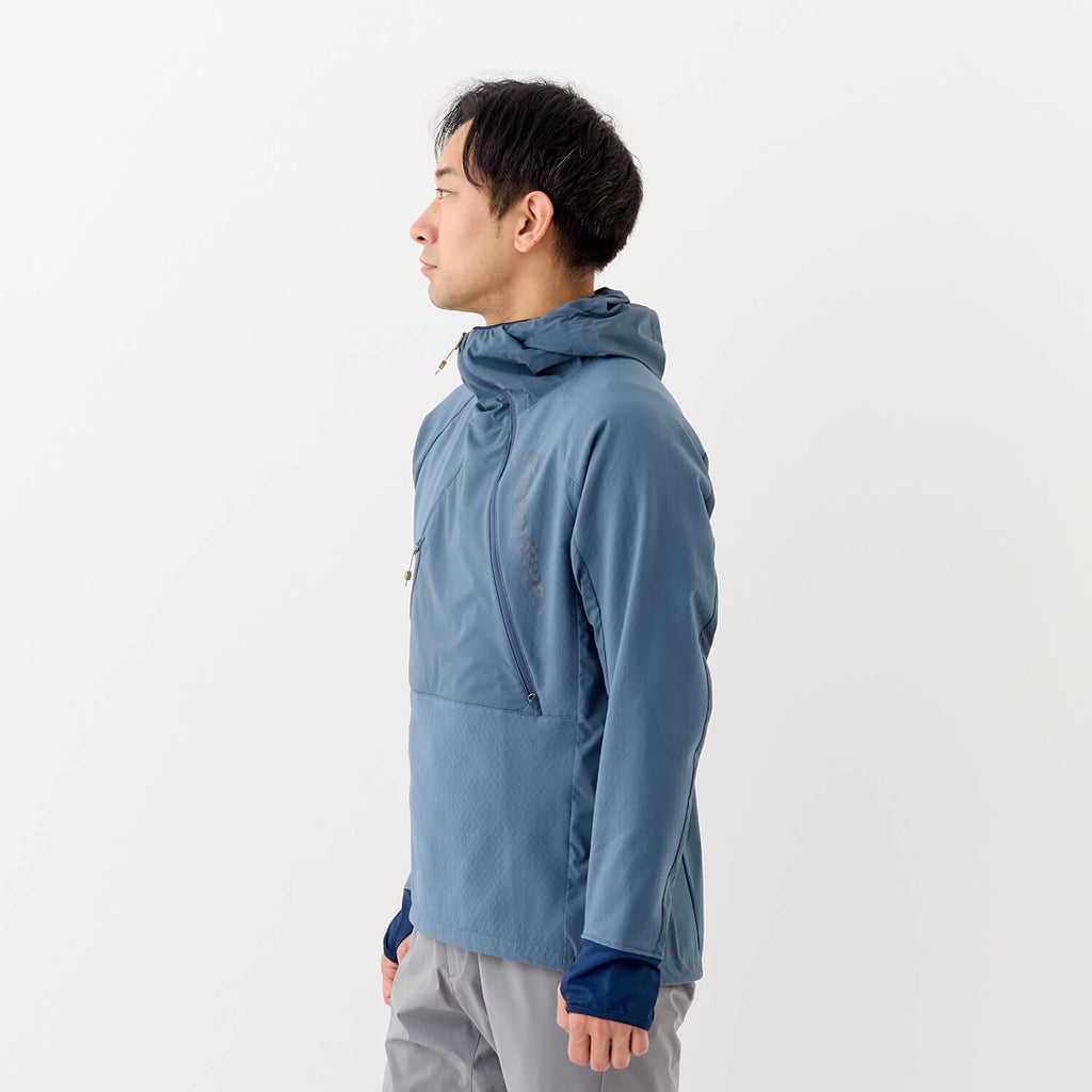 モデル 178cm　着用サイズ：M　着用カラー：ネイビー