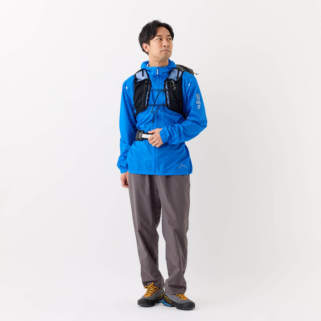 モデル 178cm　着用サイズ：M　着用カラー：ブラック