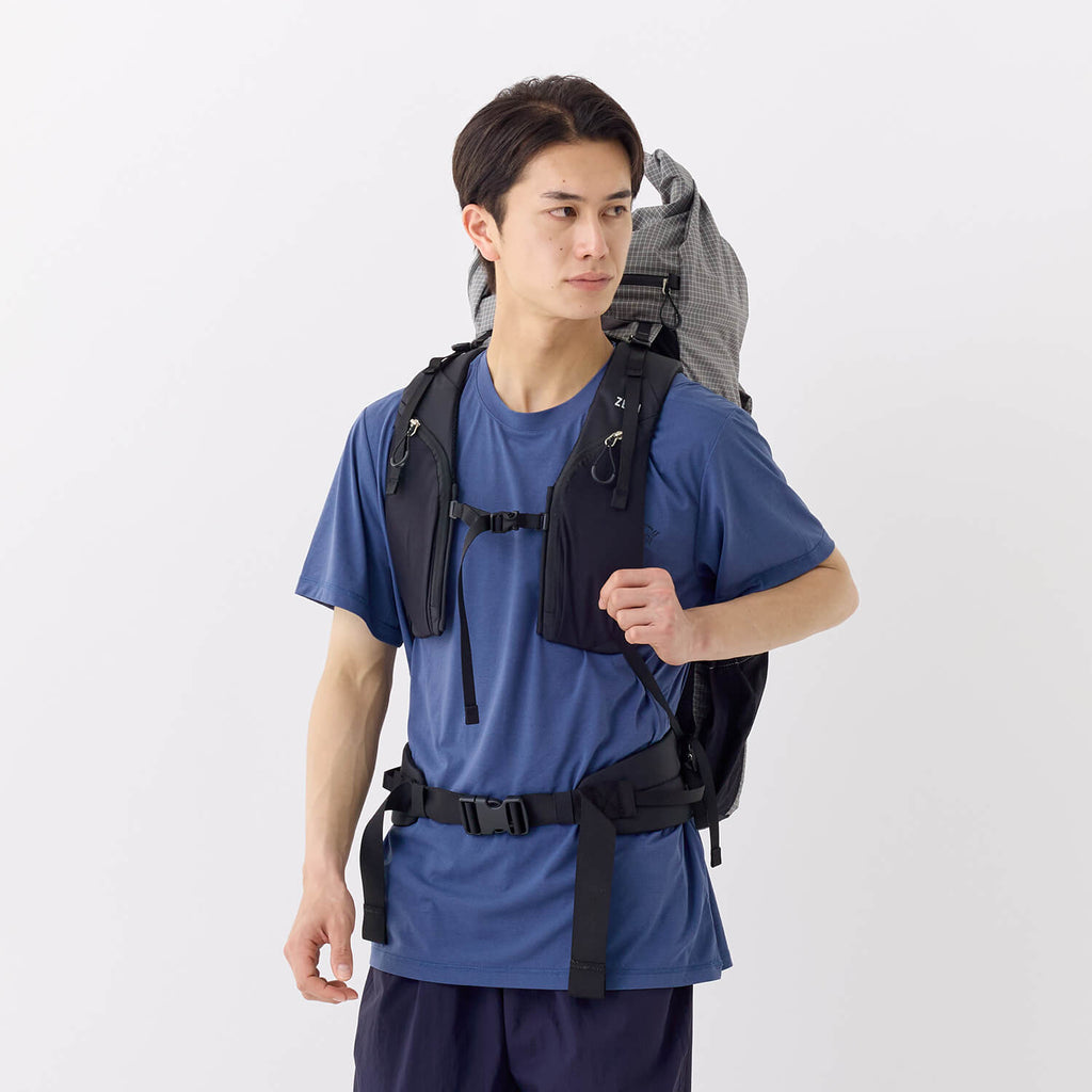 モデル：175cm　カラー：ライトグレー