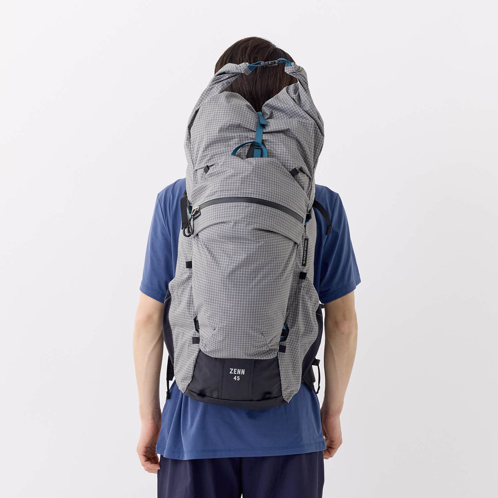 モデル：175cm　カラー：ライトグレー