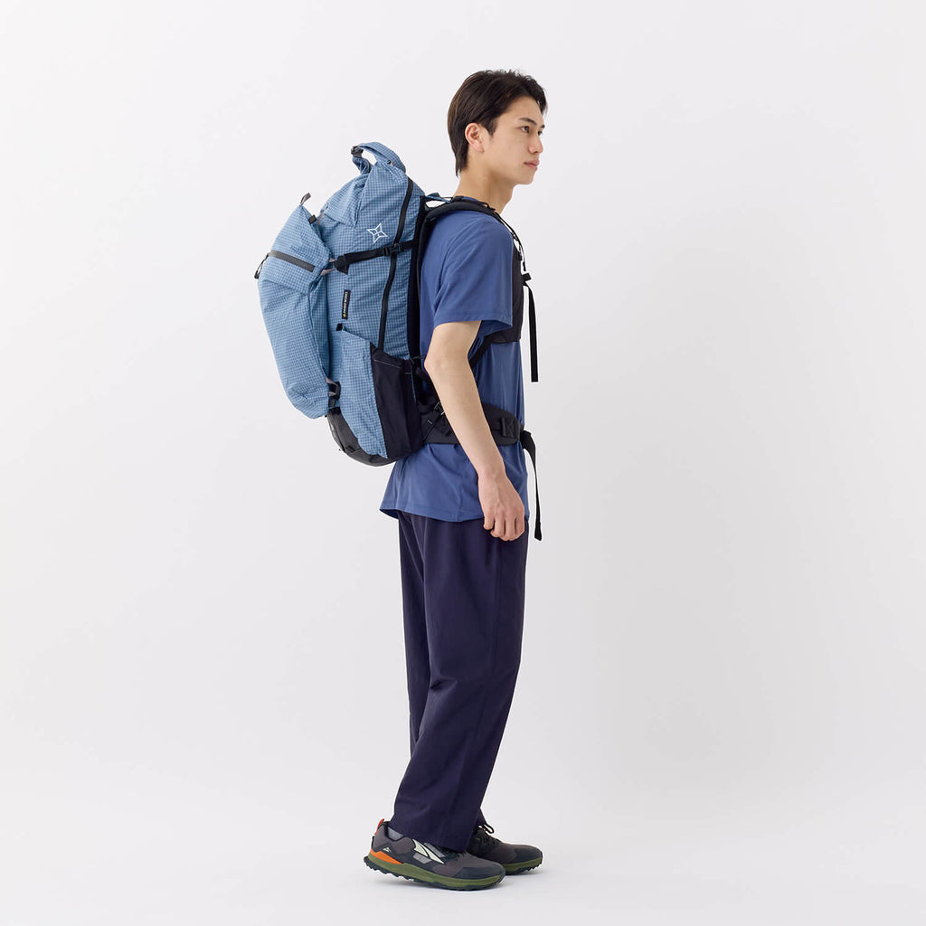 モデル：175cm　カラー：ブルー