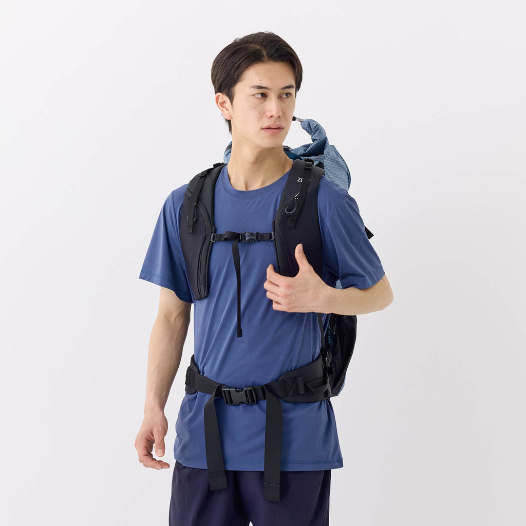 モデル：175cm　カラー：ブルー