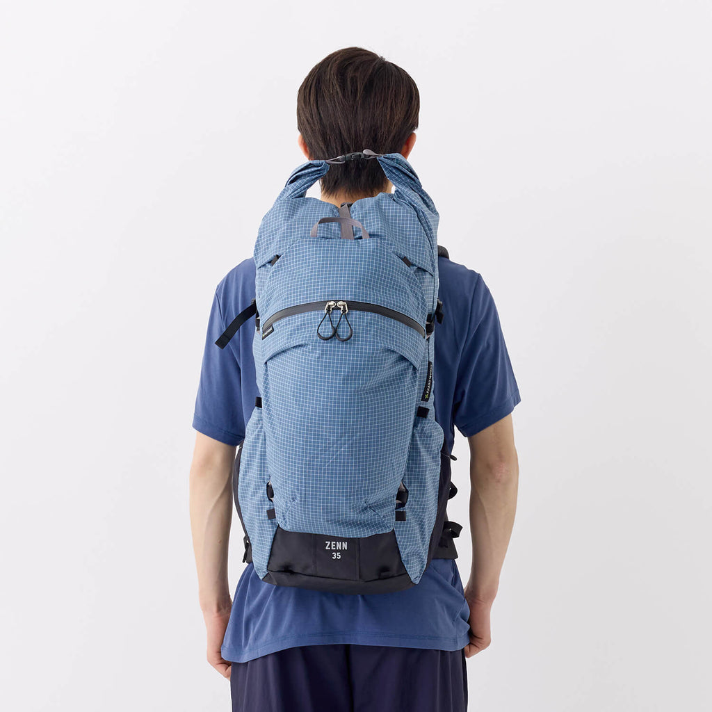 モデル：175cm　カラー：ブルー