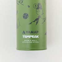 YAMAP（ヤマップ）/オリジナル テンピークスクリューマグボトル 500ml