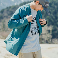 AXESQUIN（アクシーズクイン）/YAMAP別注 ヒュッテカーデ/UNISEX