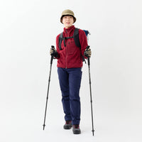 モデル 157cm　着用サイズ：XS　着用カラー：ボルドー
