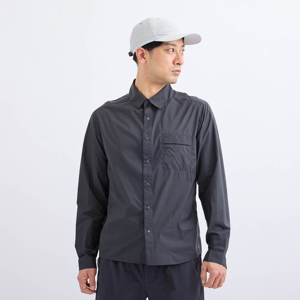 モデル 178cm　着用サイズ：M　着用カラー：ブラック