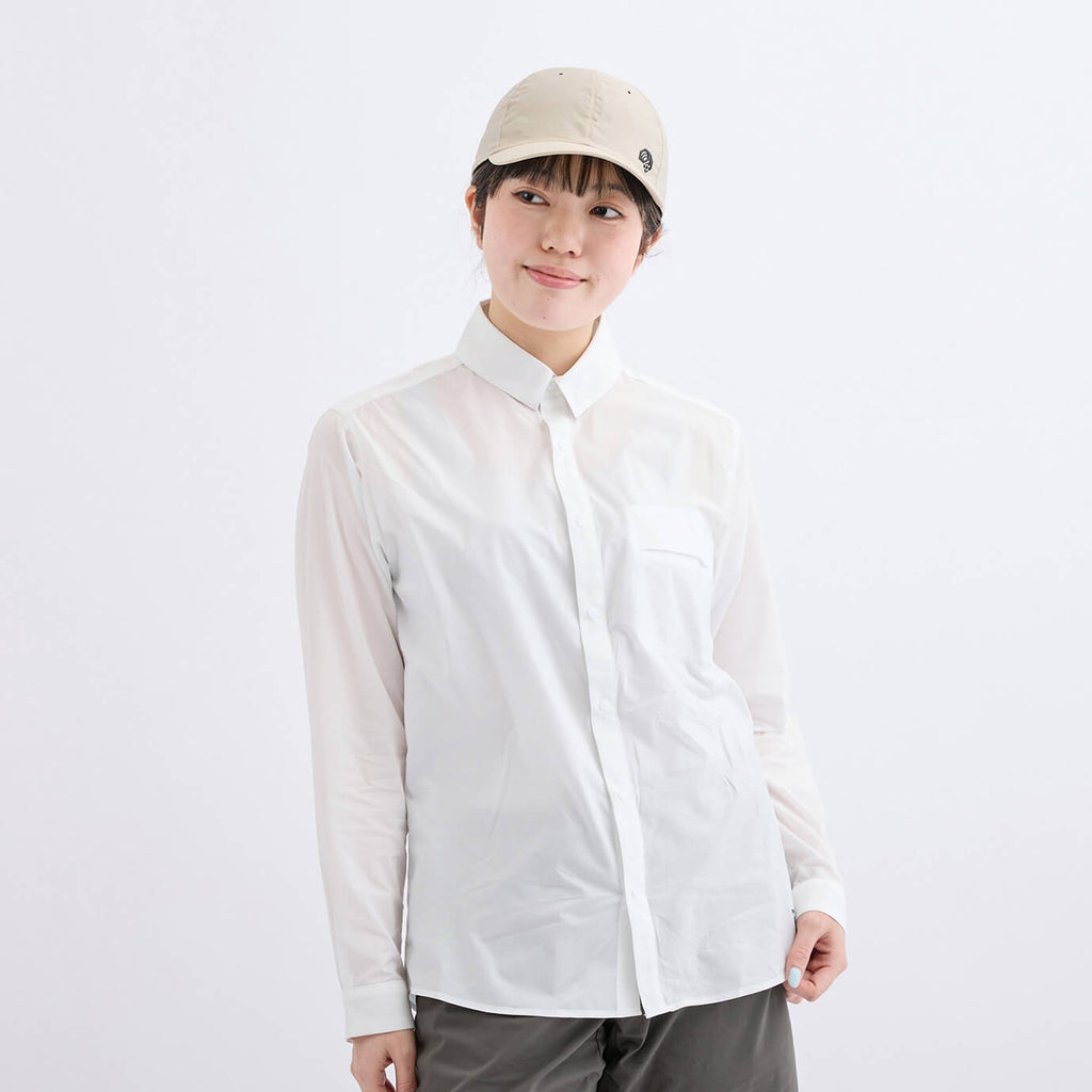モデル 157cm　着用サイズ：XS　着用カラー：ホワイト
