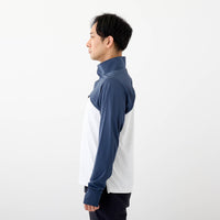 モデル 178cm　着用サイズ：L　着用カラー：ネイビー