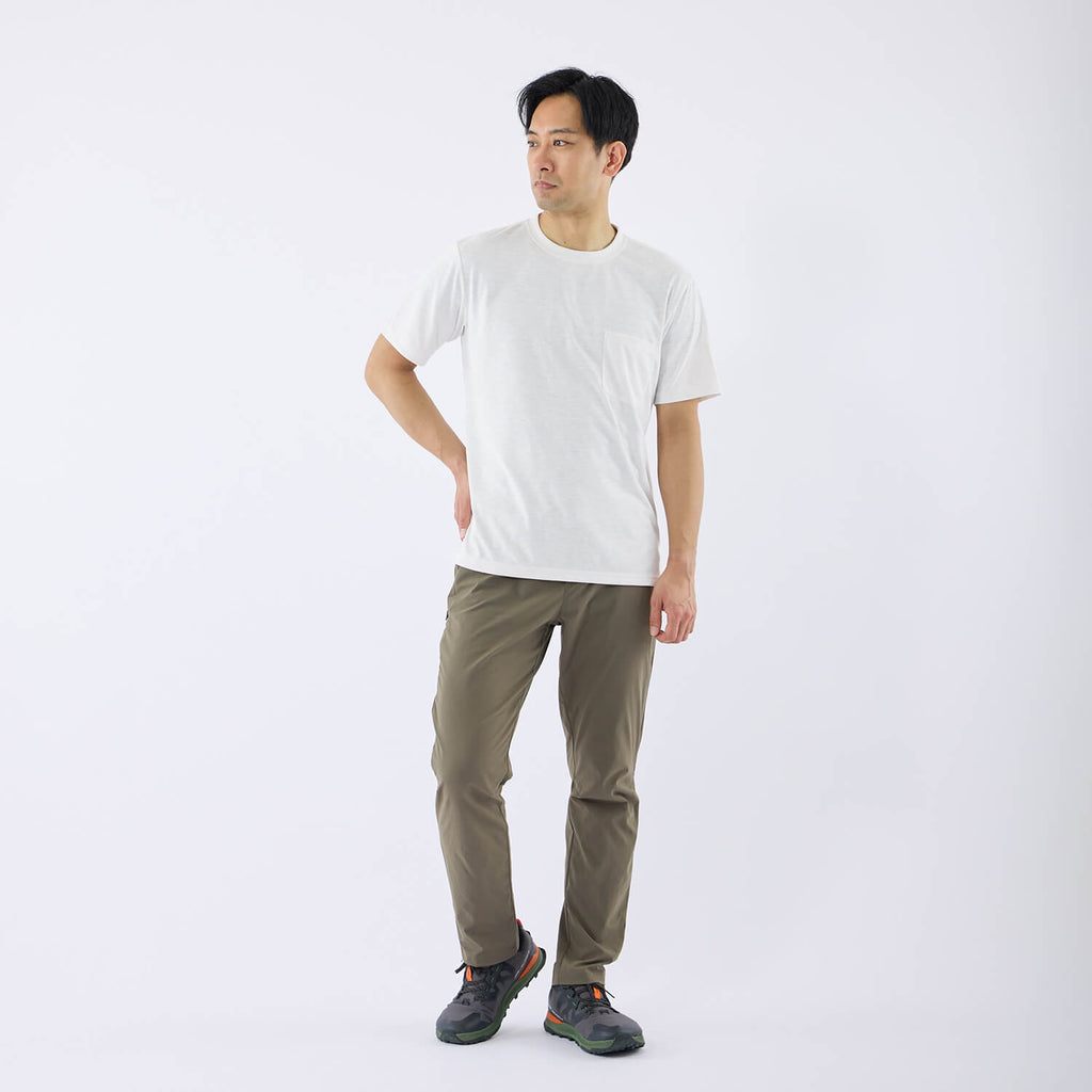 モデル 178cm　着用サイズ：M　着用カラー：ベージュ