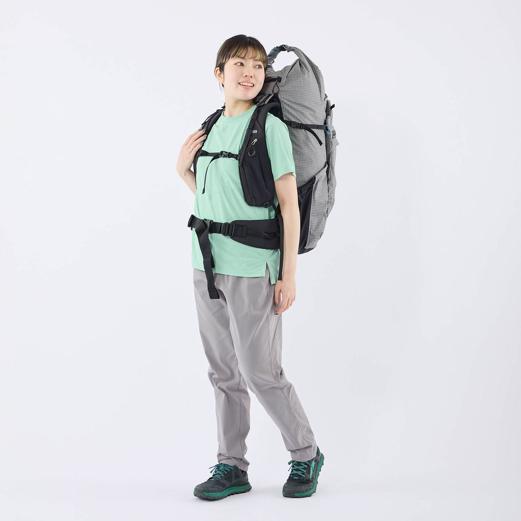 モデル 157cm　カラー：ライトグレー