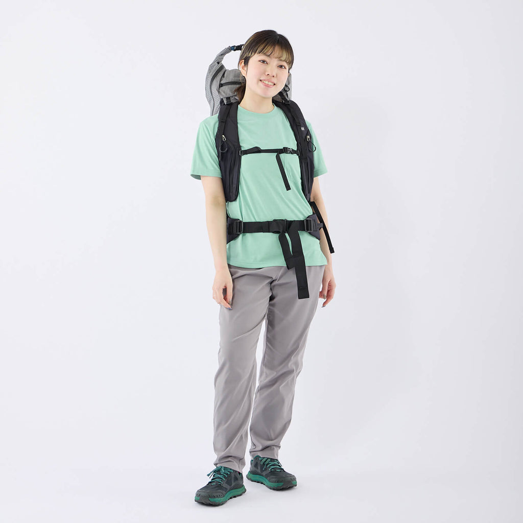 モデル 157cm　カラー：ライトグレー