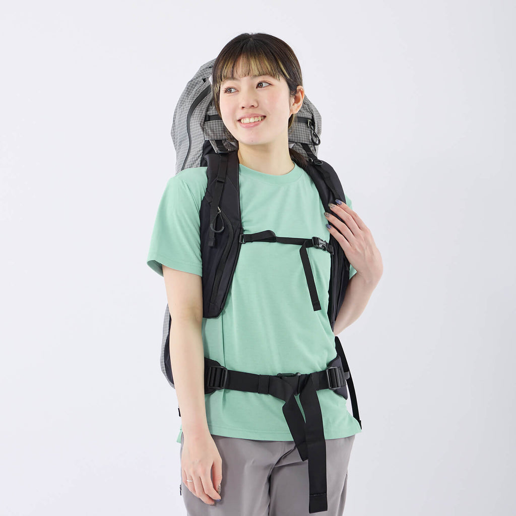 モデル 157cm　カラー：ライトグレー