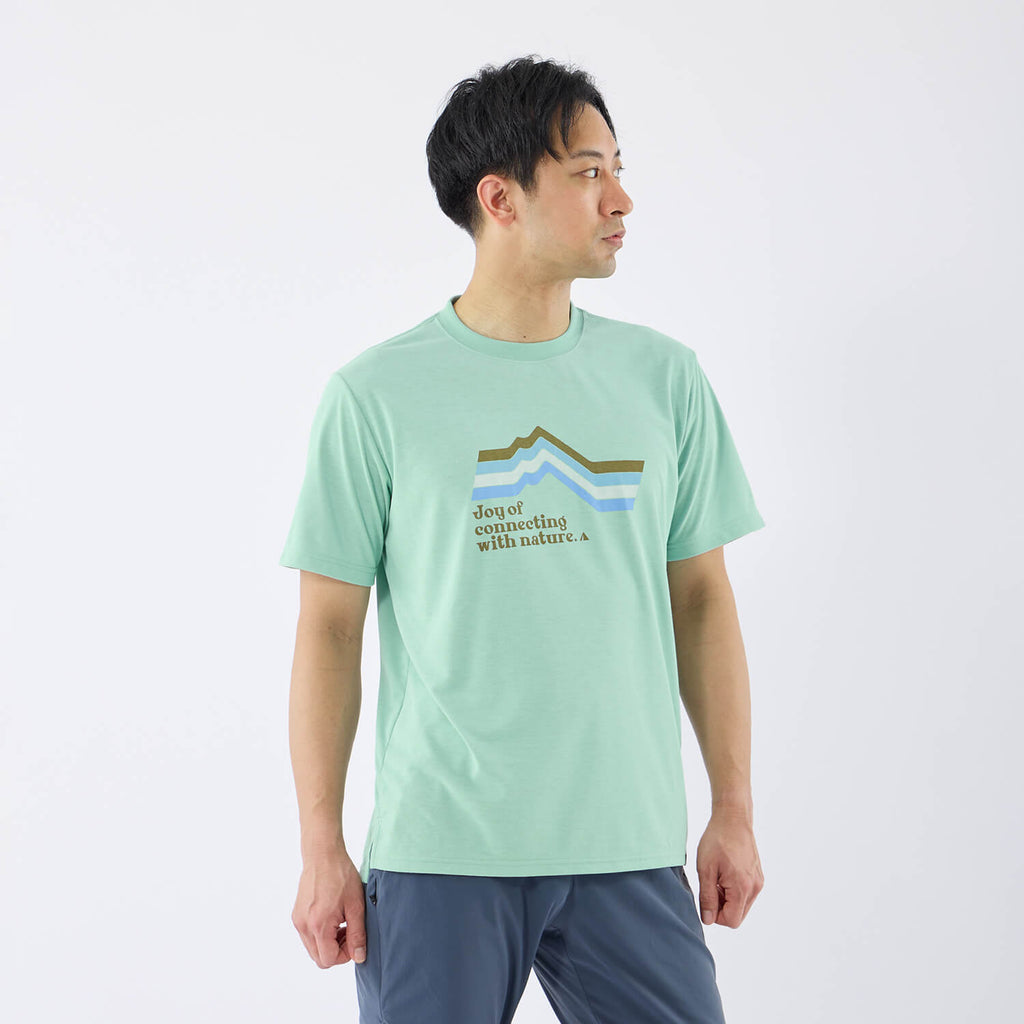 モデル 178cm　着用サイズ：L　着用カラー：ライトグリーン