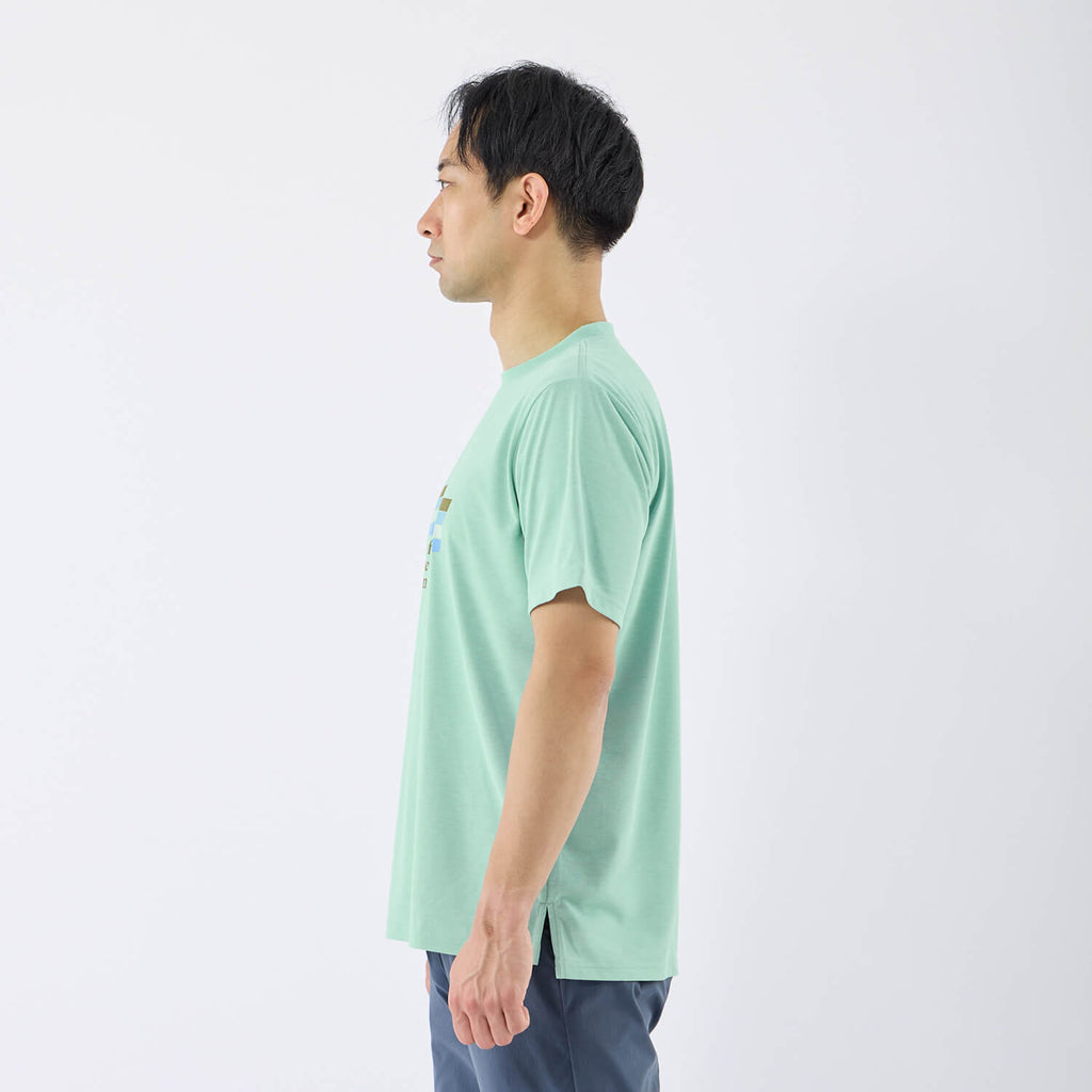 モデル 178cm　着用サイズ：L　着用カラー：ライトグリーン