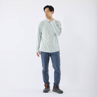 モデル 178cm　着用サイズ：L　着用カラー：ライトグレー
