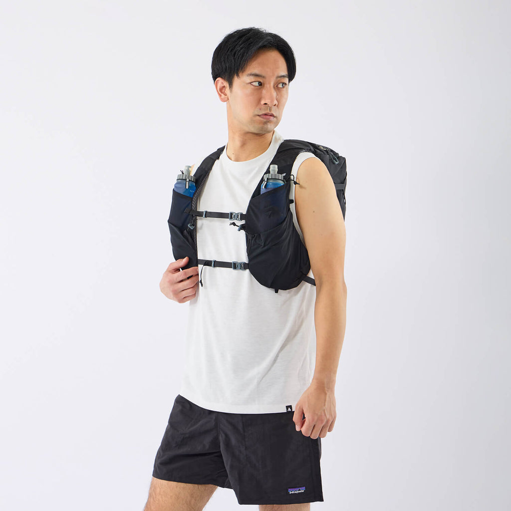 モデル 178cm　着用カラー：ブラック