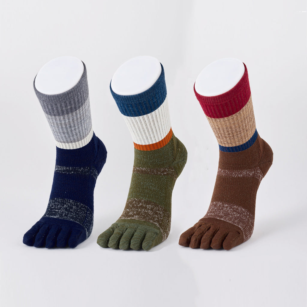 YAMAP（ヤマップ）/トレイルソックスウールナイロン 5本指 ミドル/UNISEX