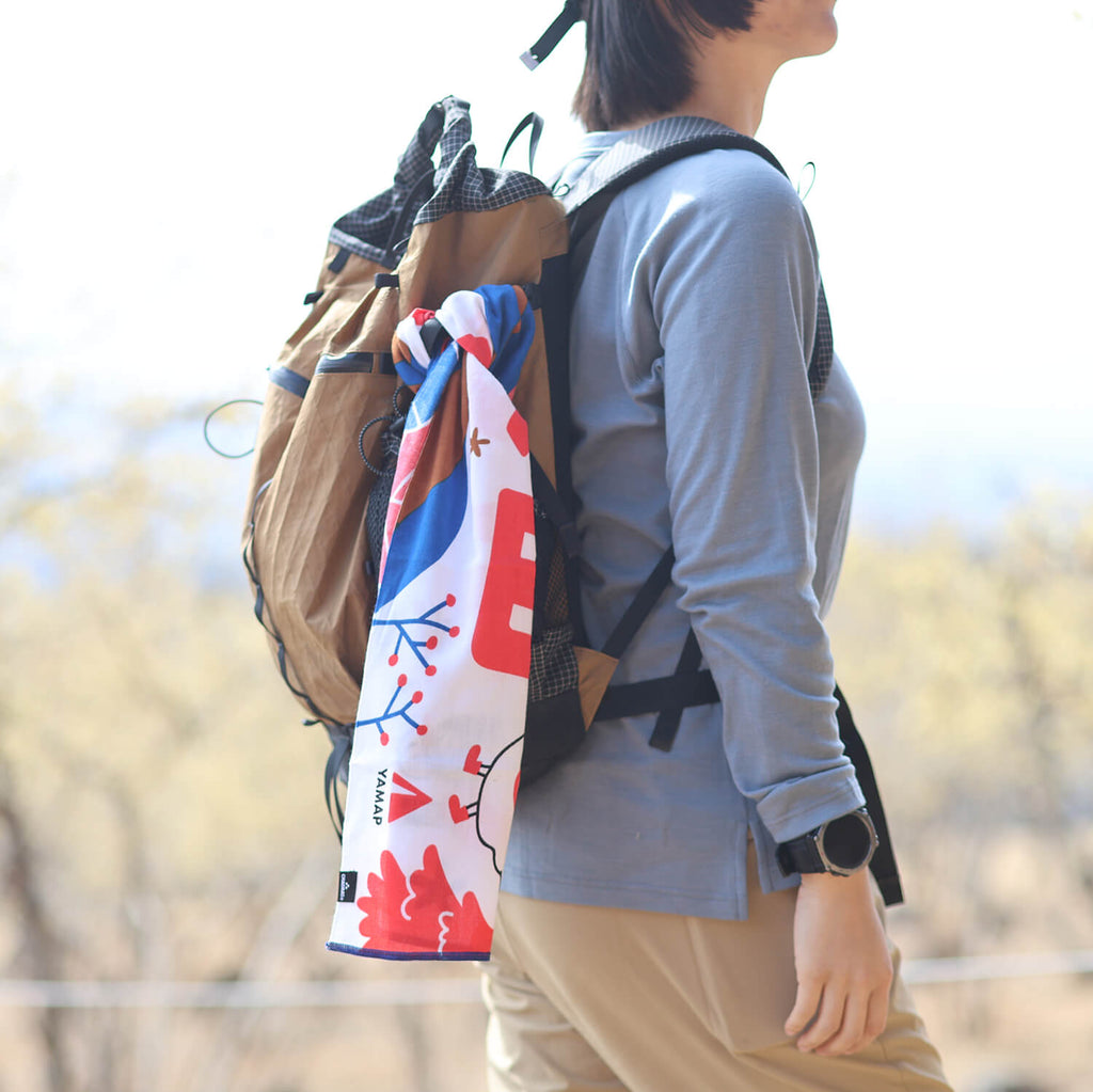 CHAORAS（チャオラス）/YAMAP限定 スポーツてぬぐいおつかれ山