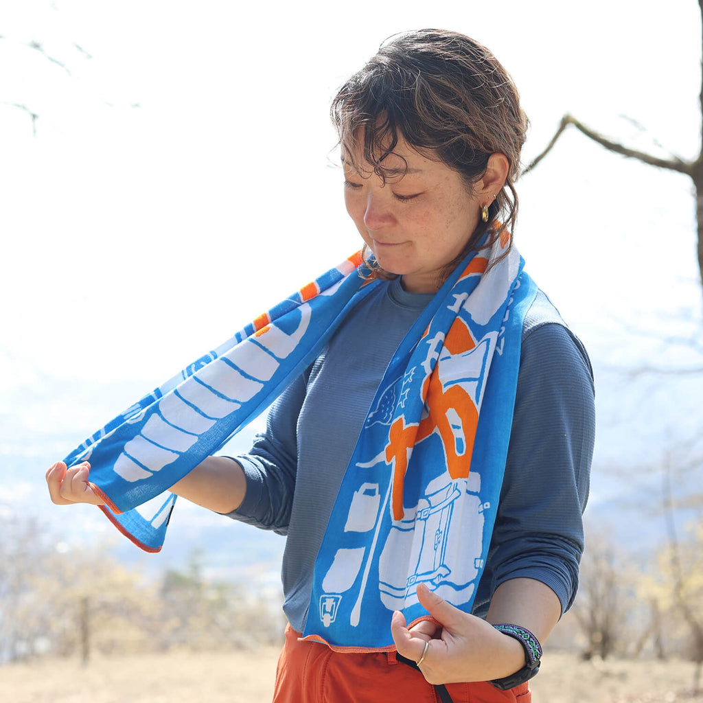 CHAORAS（チャオラス）/YAMAP限定 2026山の日 スポーツてぬぐい