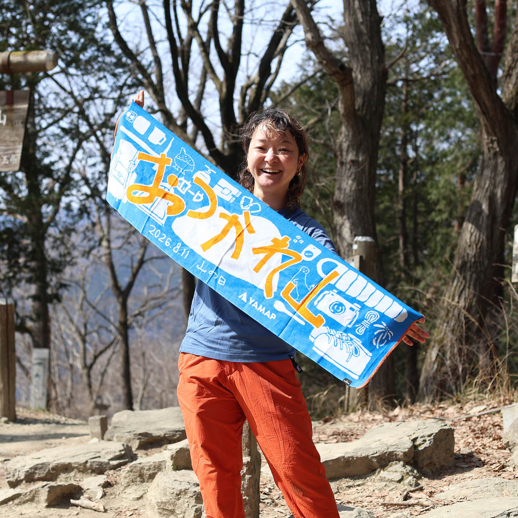CHAORAS（チャオラス）/YAMAP限定 2026山の日 スポーツてぬぐい